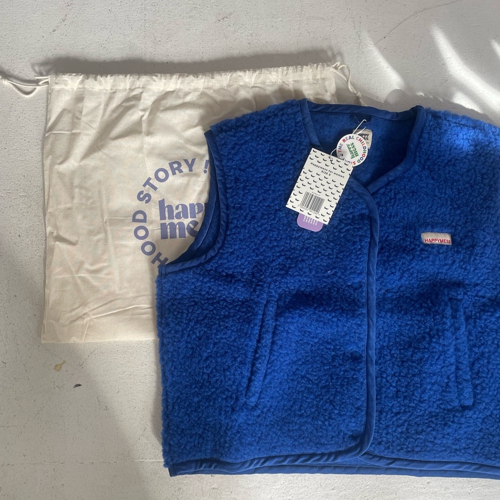 Happy Mess 100% Merino Wool Vest